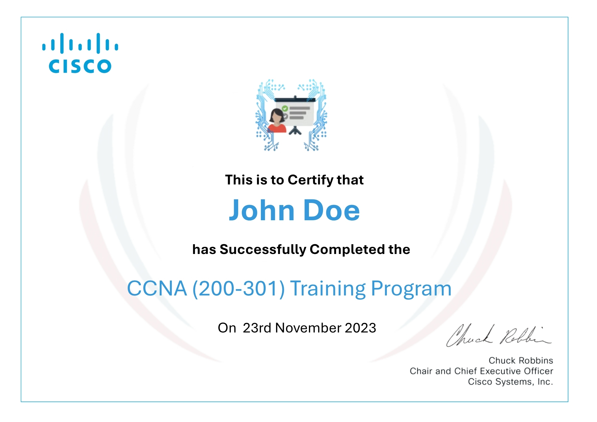 CCNA Certificate