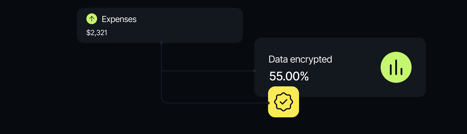 Analytics dashboard visualization